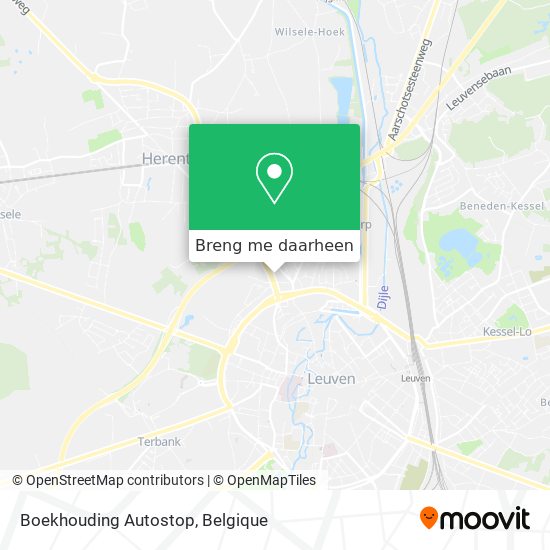 Boekhouding Autostop kaart