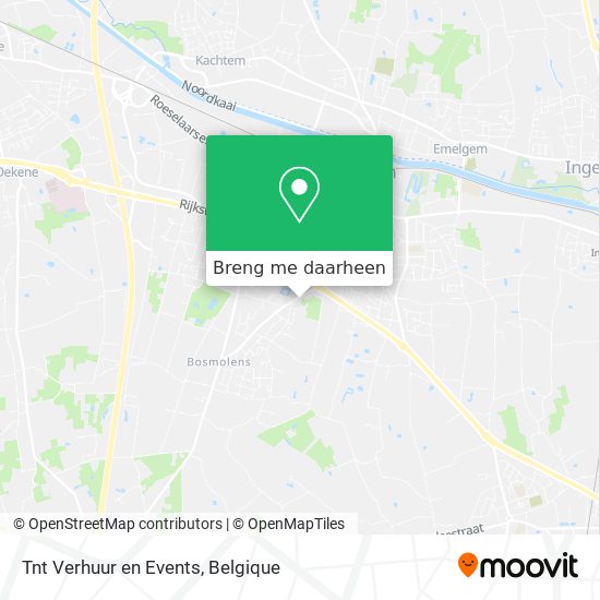 Tnt Verhuur en Events kaart
