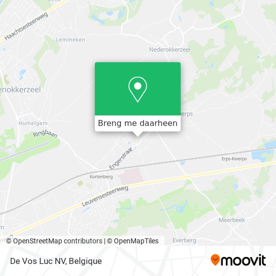 De Vos Luc NV kaart