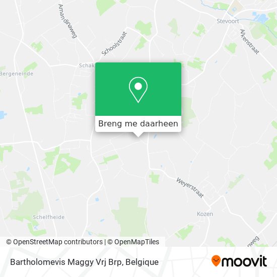 Bartholomevis Maggy Vrj Brp kaart