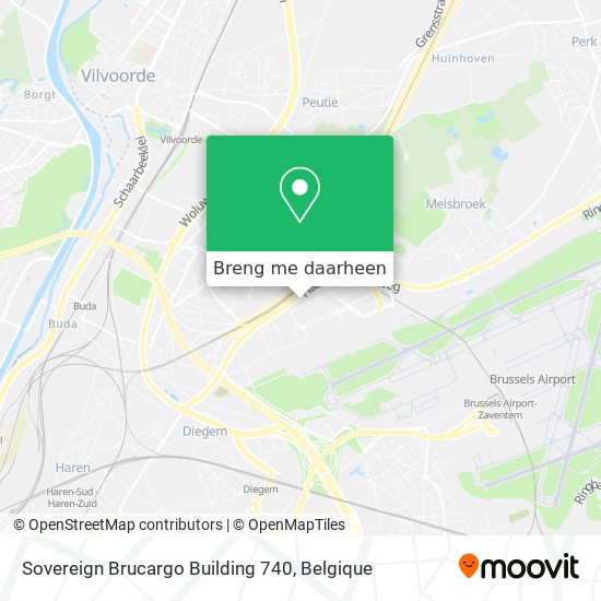 Sovereign Brucargo Building 740 kaart