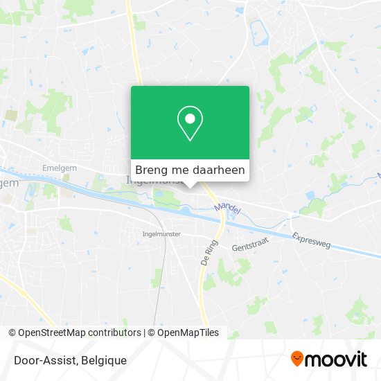 Door-Assist kaart