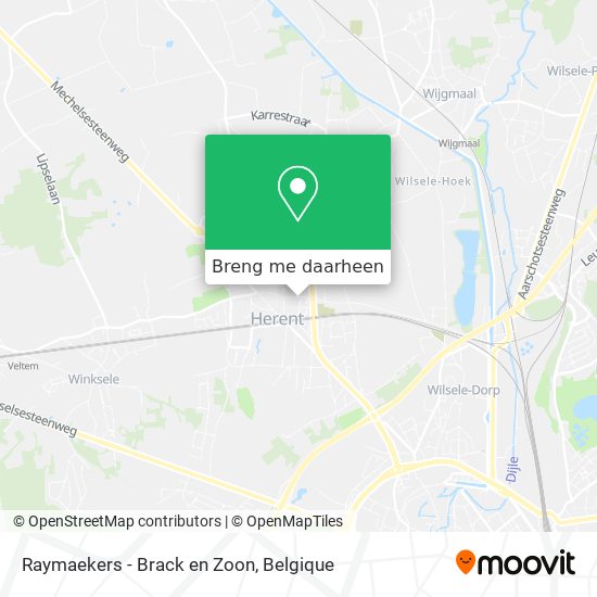 Raymaekers - Brack en Zoon kaart