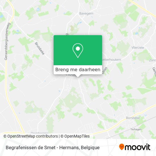 Begrafenissen de Smet - Hermans kaart