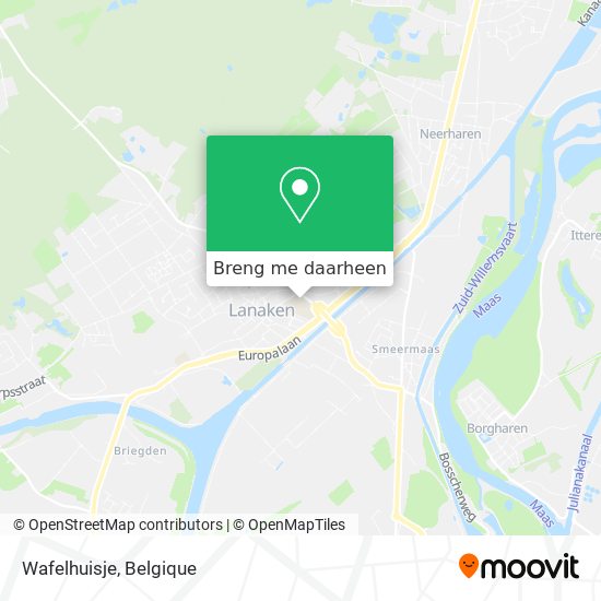 Wafelhuisje kaart