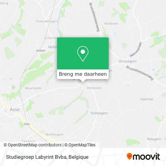 Studiegroep Labyrint Bvba kaart