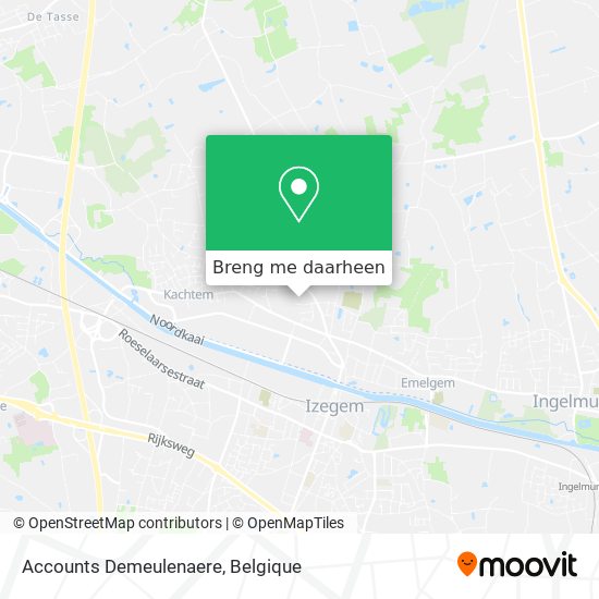 Accounts Demeulenaere kaart
