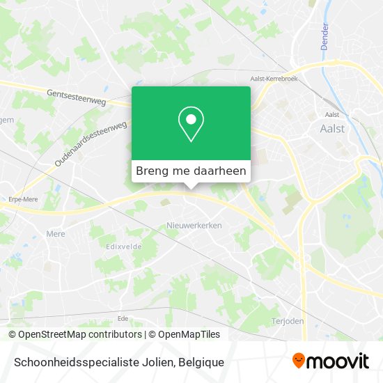 Schoonheidsspecialiste Jolien kaart