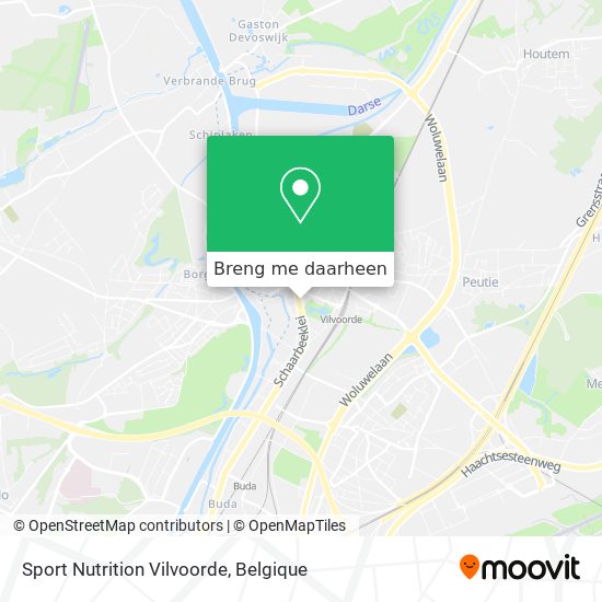 Sport Nutrition Vilvoorde kaart