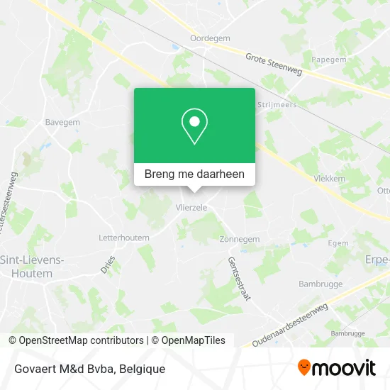 Govaert M&d Bvba kaart