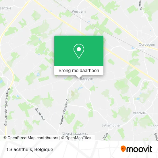 't Slachthuis kaart