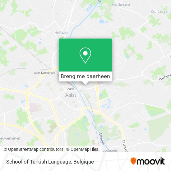 School of Turkish Language kaart