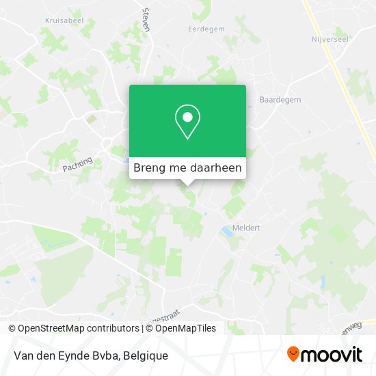 Van den Eynde Bvba kaart