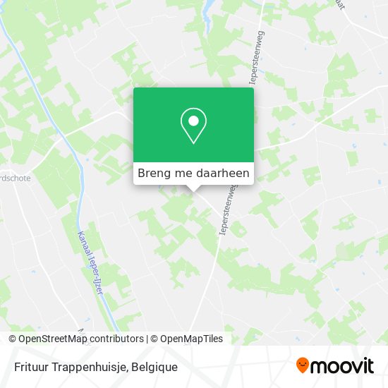 Frituur Trappenhuisje kaart