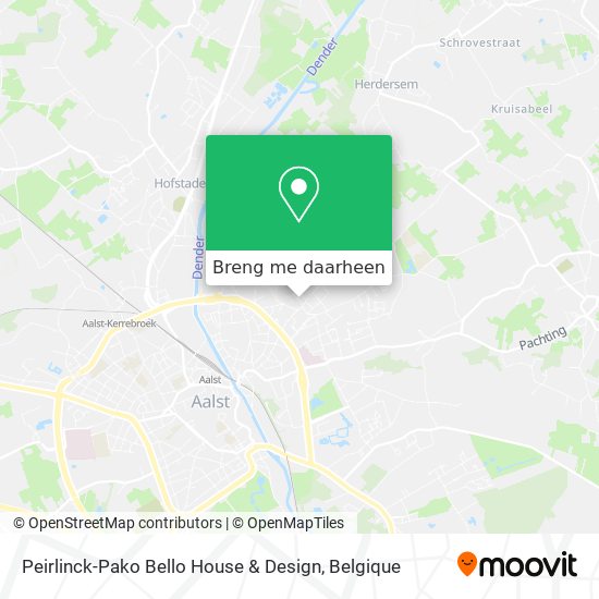Peirlinck-Pako Bello House & Design kaart