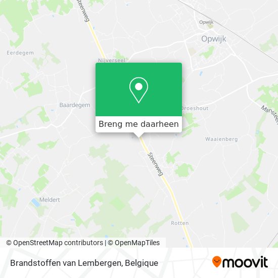 Brandstoffen van Lembergen kaart