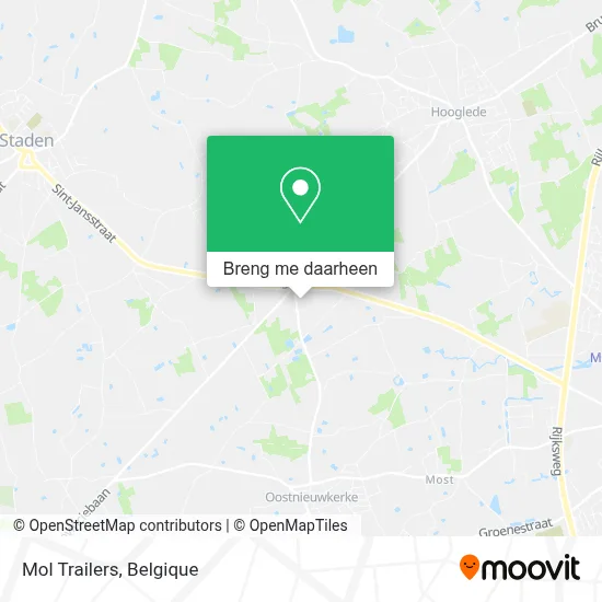 Mol Trailers kaart