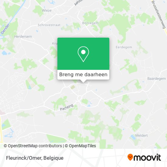 Fleurinck/Omer kaart