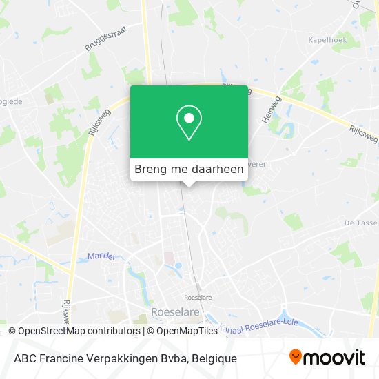 ABC Francine Verpakkingen Bvba kaart