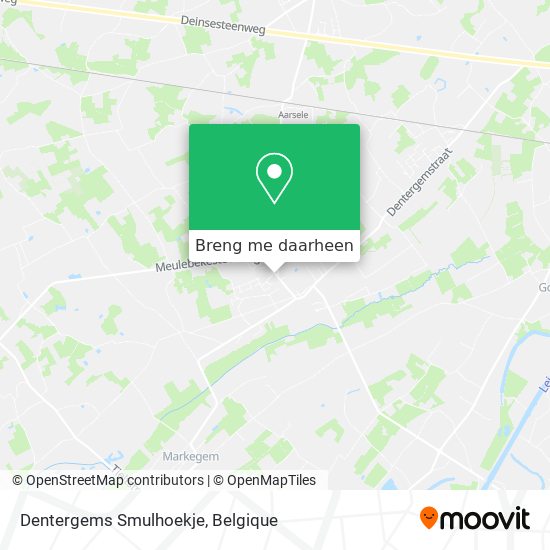 Dentergems Smulhoekje kaart