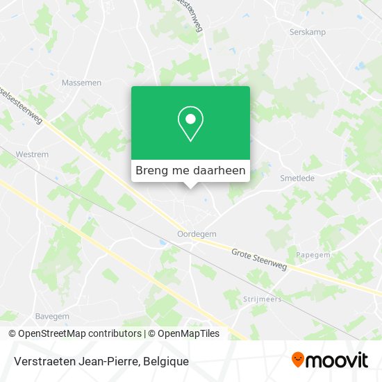 Verstraeten Jean-Pierre kaart