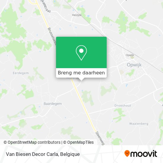 Van Biesen Decor Carla kaart