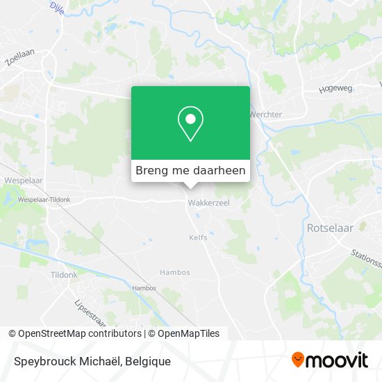 Speybrouck Michaël kaart
