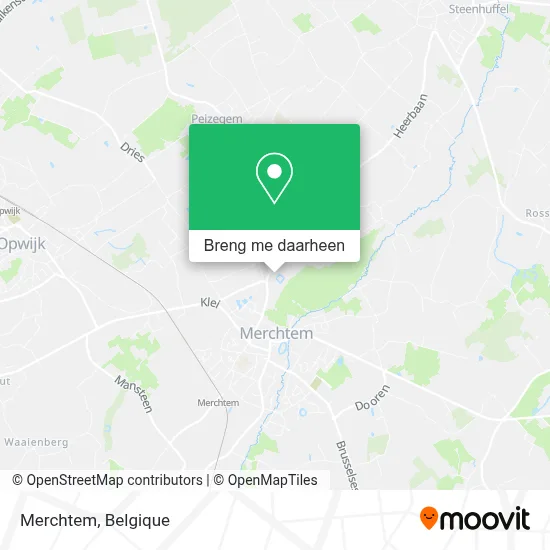 Merchtem kaart