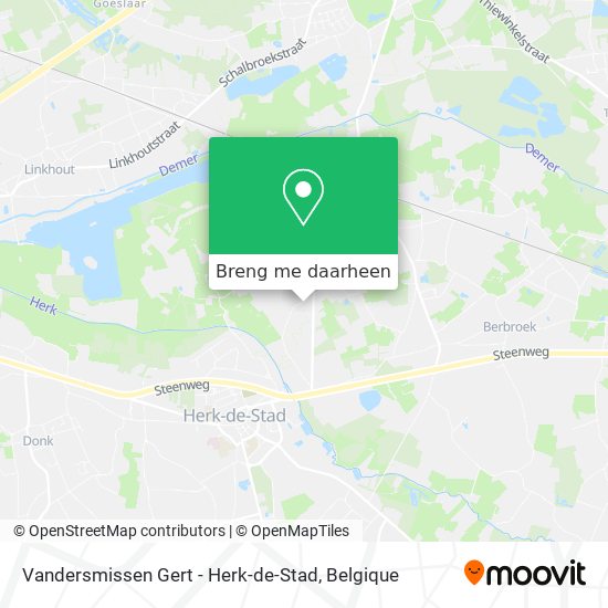 Vandersmissen Gert - Herk-de-Stad kaart