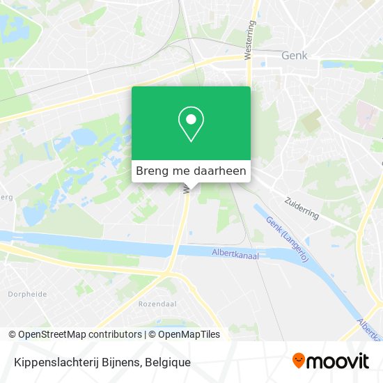 Kippenslachterij Bijnens kaart