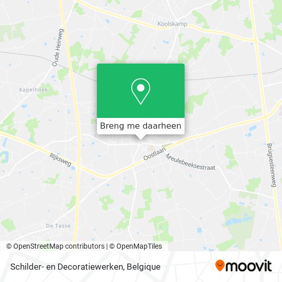 Schilder- en Decoratiewerken kaart