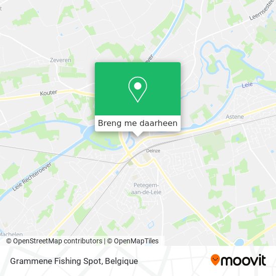 Grammene Fishing Spot kaart