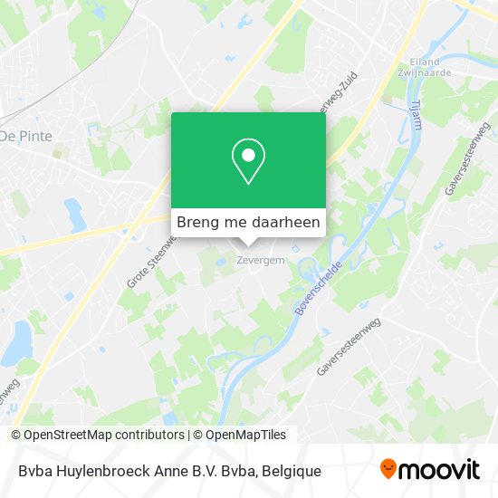 Bvba Huylenbroeck Anne B.V. Bvba kaart
