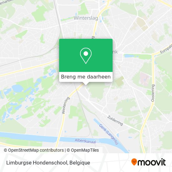 Limburgse Hondenschool kaart