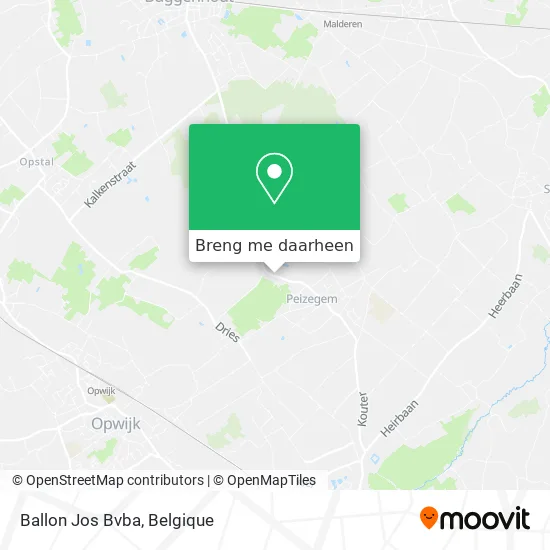 Ballon Jos Bvba kaart