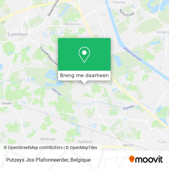 Putzeys Jos Plafonneerder kaart