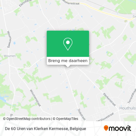 De 60 Uren van Klerken Kermesse kaart