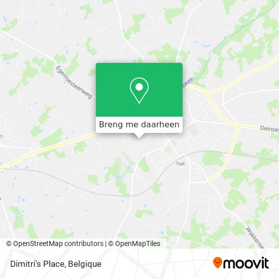 Dimitri's Place kaart