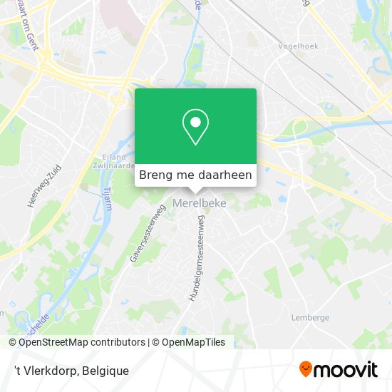 't Vlerkdorp kaart