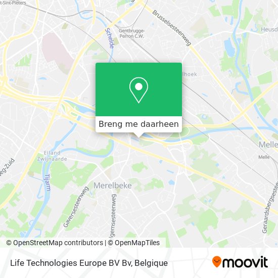 Life Technologies Europe BV Bv kaart