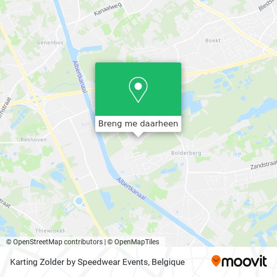 Karting Zolder by Speedwear Events kaart