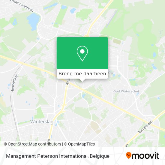 Management Peterson International kaart