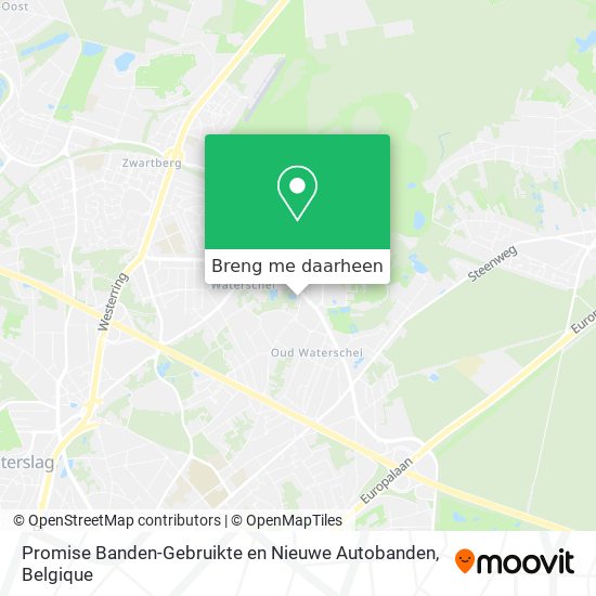 Promise Banden-Gebruikte en Nieuwe Autobanden kaart