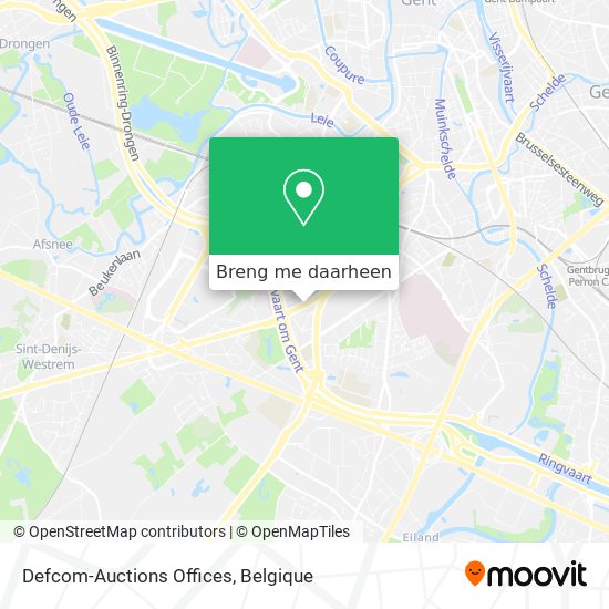 Defcom-Auctions Offices kaart