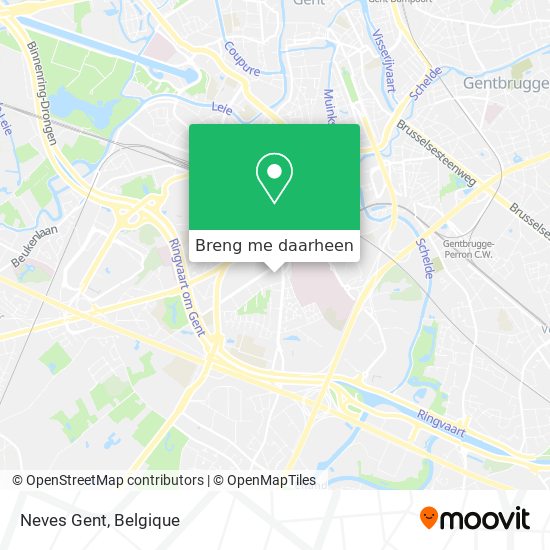 Neves Gent kaart