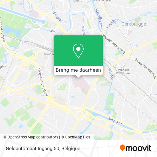 Geldautomaat Ingang 50 kaart