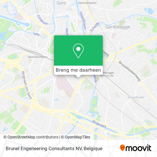 Brunel Engeneering Consultants NV kaart