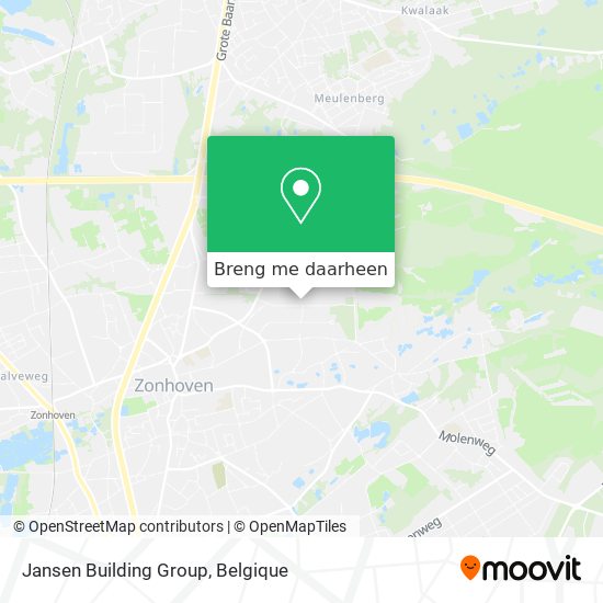 Jansen Building Group kaart