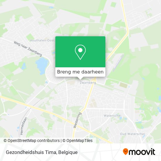 Gezondheidshuis Tima kaart