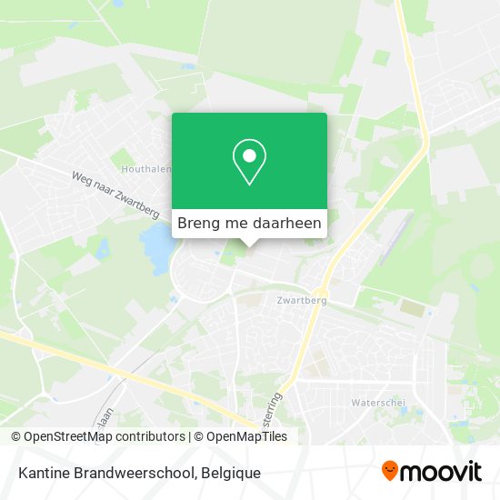 Kantine Brandweerschool kaart